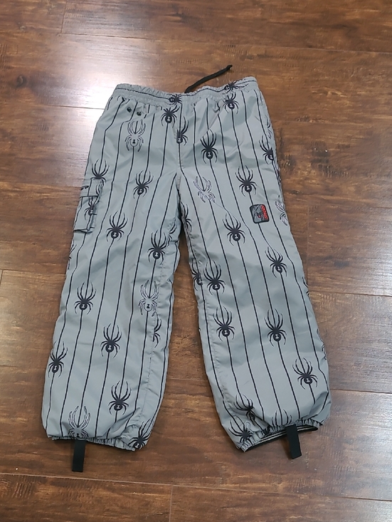 Spyder Other - Spyder Black and Red Kids Snow Pants with Spider Graphic Size 7
